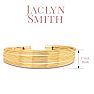 Jaclyn Smith Gold Cuff Bracelet Image-3