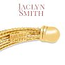 Jaclyn Smith Luminescent Gold Cuff Bracelet Image-4