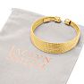 Jaclyn Smith Luminescent Gold Cuff Bracelet Image-6