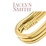 Jaclyn Smith Split Gold Cuff Bracelet Image-4