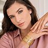 Jaclyn Smith Wide Gold Cuff Bracelet Image-8