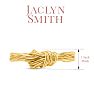 Jaclyn Smith Knotted Gold Cuff Bracelet Image-3