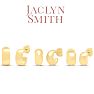 Jaclyn Smith Petite Gold Hoop Earrings Set of 3 Image-1