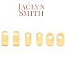 Jaclyn Smith Petite Gold Hoop Earrings Set of 3 Image-4