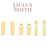 Jaclyn Smith Statement Gold Hoop Earrings Set of 3 Image-4
