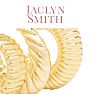 Jaclyn Smith Statement Gold Hoop Earrings Set of 3 Image-5
