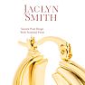 Jaclyn Smith Retro Hoop Earrings In Gold Image-3