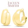 Jaclyn Smith Intertwined Hoop Earrings In Gold Image-1