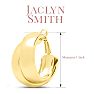 Jaclyn Smith Intertwined Hoop Earrings In Gold Image-2