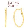 Jaclyn Smith Classic Hoop Earrings In Gold Image-1