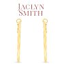 Jaclyn Smith Classic Hoop Earrings In Gold Image-4
