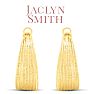 Jaclyn Smith Luminescent Hoop Earrings In Gold Image-4