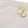 Jaclyn Smith Thick Hoop Earrings In Gold Image-6