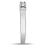 1/2 Carat Lab Grown Diamond Anniversary Band In Sterling Silver Image-3