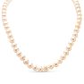 Estate Jewelry Baroque Pearl Strand Necklace With White Lobster Clasp, 18 Inches Image-1