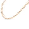 Estate Jewelry Baroque Pearl Strand Necklace With White Lobster Clasp, 18 Inches Image-3