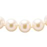 Estate Jewelry Freshwater Pearl Strand Necklace With Sterling Silver Safety Bow Clasp, 18 Inches Image-2