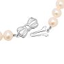 Estate Jewelry Freshwater Pearl Strand Necklace With Sterling Silver Safety Bow Clasp, 18 Inches Image-5