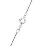 1/2 Carat Diamond Cross Necklace In Sterling Silver, 18 Inches Image-3