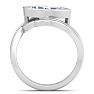 2 Carat Marquise Shape Lab Grown Diamond Ring In Sterling Silver, Solitaire Image-6