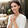 2 Carat Oval Shape Lab Grown Diamond Ring In Sterling Silver, Solitaire Image-7