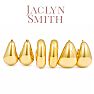 Jaclyn Smith Unique Gold Hoop Earrings Set of 3 Image-1