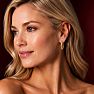 Jaclyn Smith Special Gold Hoop Earrings Set of 3 Image-3