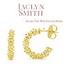 Jaclyn Smith Confetti Hoop Earrings In Gold Image-3
