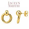 Jaclyn Smith Ring Drop Earrings In Gold Image-1