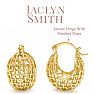 Jaclyn Smith Heavy Hoop Earrings In Gold Image-3