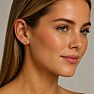 Martha Stewart Everyday Gold Stud Earrings Set of 3 Image-3