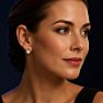 Martha Stewart Everyday Pearl Drop Earrings In Gold Image-3
