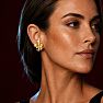 Martha Stewart Everyday Flower Stud Earrings In Gold Image-4