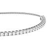 2 Carat Diamond Bolo Tennis Bracelet In Sterling Silver, Adjustable 6-9 inches Image-2
