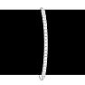 2 Carat Diamond Bolo Tennis Bracelet In Sterling Silver, Adjustable 6-9 inches Image-7