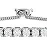 4 Carat Diamond Bolo Tennis Bracelet In Sterling Silver, Adjustable 6-9 inches


 Image-4