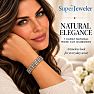 1 Carat Three Row Diamond Bracelet In Platinum Overlay, 7 Inches Image-5