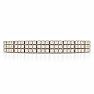 1 Carat Three Row Diamond Bracelet In Platinum Overlay, 7 Inches Image-7