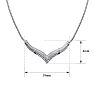 1/2 Carat Diamond Statement Necklace Image-4