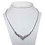1/2 Carat Diamond Statement Necklace Image-5