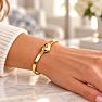 Draper James Gold Heart Bangle Image-3