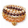 Draper James Signature Heart Beaded Set of 4 Image-2