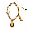 Draper James Cowboy Charm Bracelet In Gold Image-1