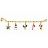 Draper James Christmas Charm Bracelet In Gold Image-2