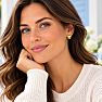 Draper James Gold Heart Stud Earrings Image-3