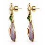 Draper James Fig Statement Earrings In Gold Image-2