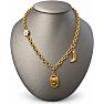 Draper James Cowboy Charm Necklace In Gold Image-2