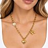 Draper James Heart and Bow Charm Necklace In Gold Image-3