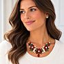Draper James Holiday Crystal Statement Necklace In Gold` Image-3