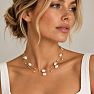 Martha Stewart Everyday Baroque Pearl Double Strand Necklace In Gold Image-4
